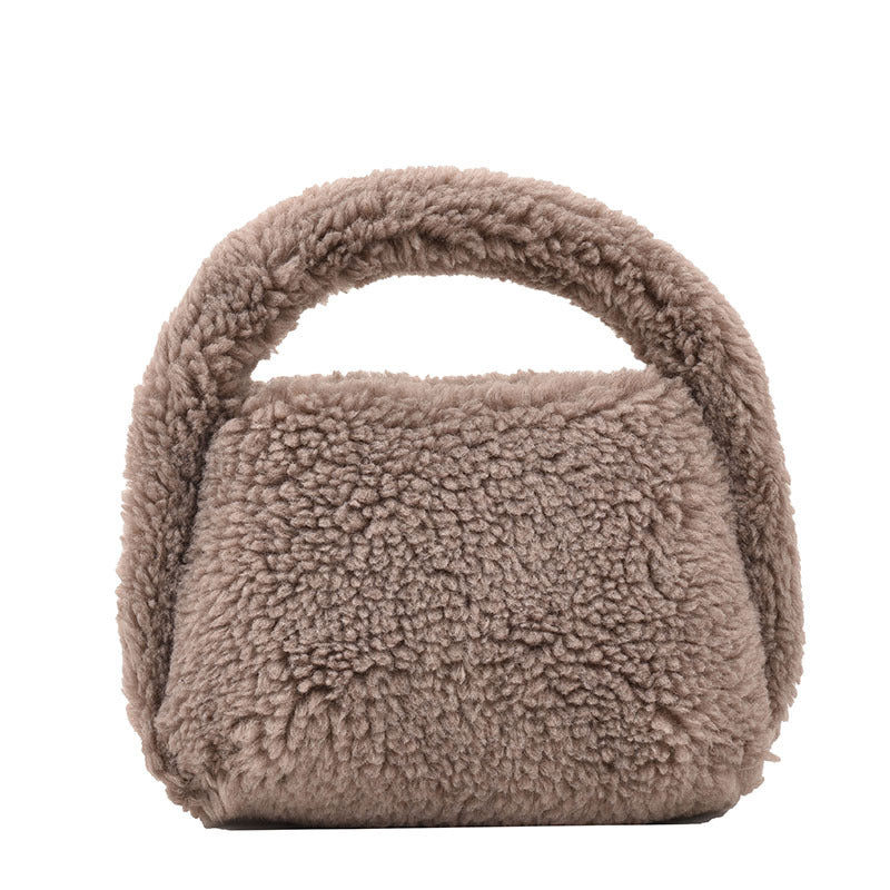 Wholesale 2023 Autumn and Winter Portable Plush Bags